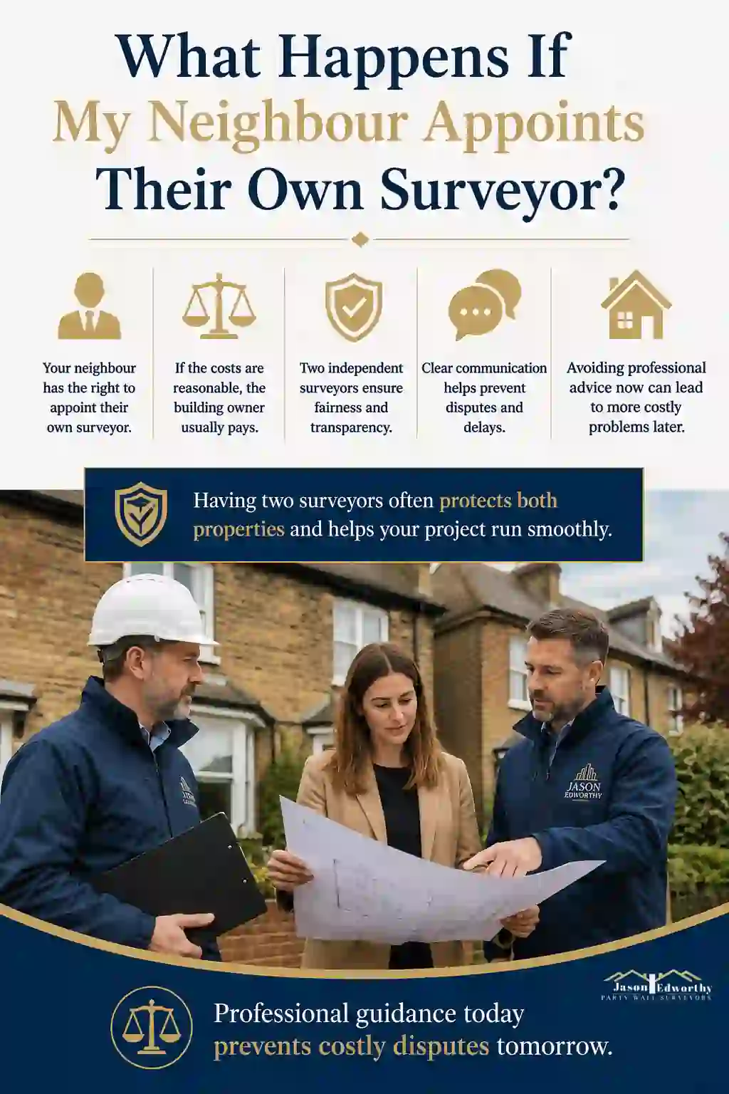 What Happens If My Neighbour Appoints Their Own Surveyor Worcester?